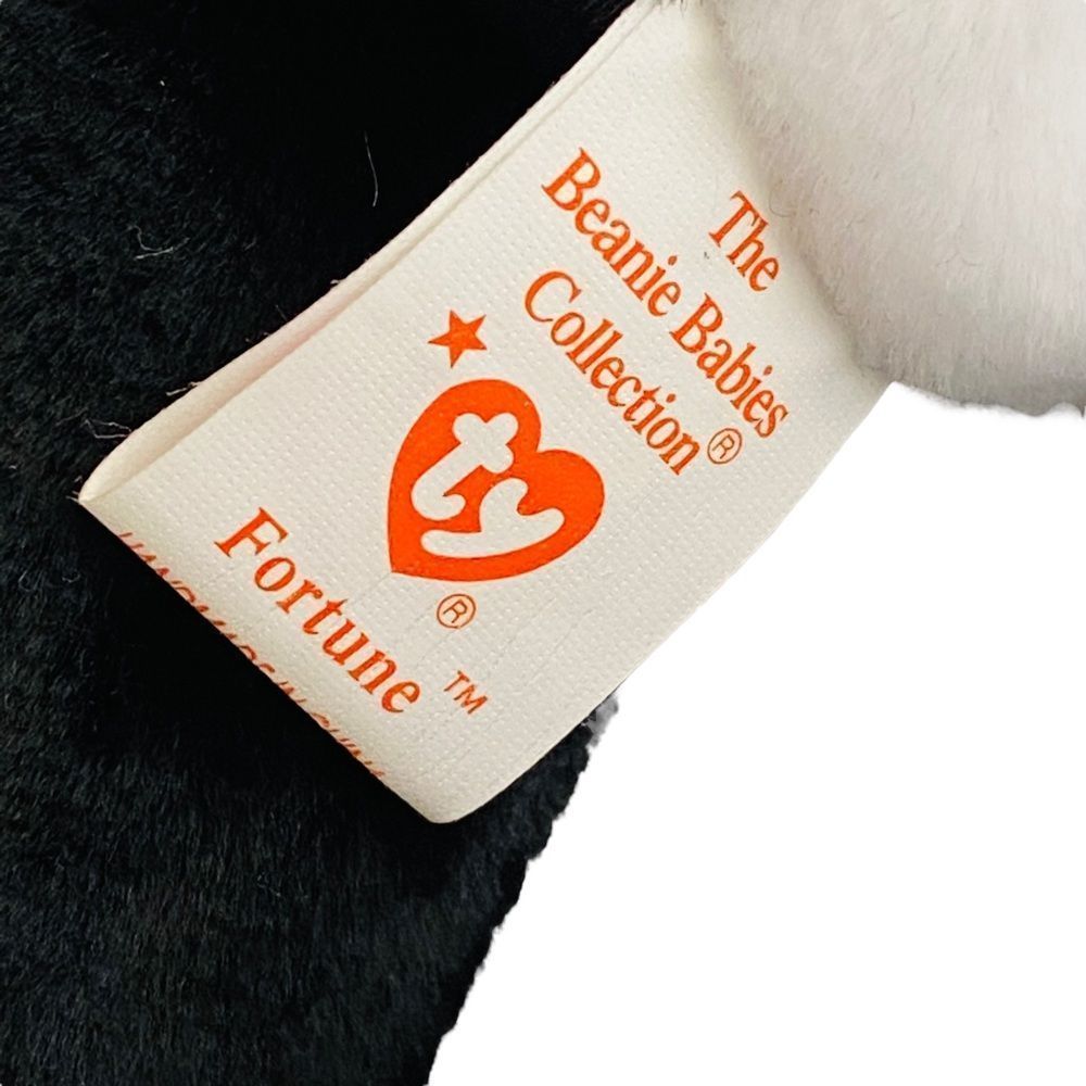1997 Fortune beanie Baby‎ Black White - Picture 5 of 6